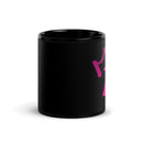 Black Glossy Mug - Letter Z