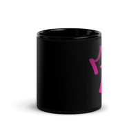 Black Glossy Mug - Letter Z