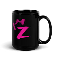 Black Glossy Mug - Letter Z