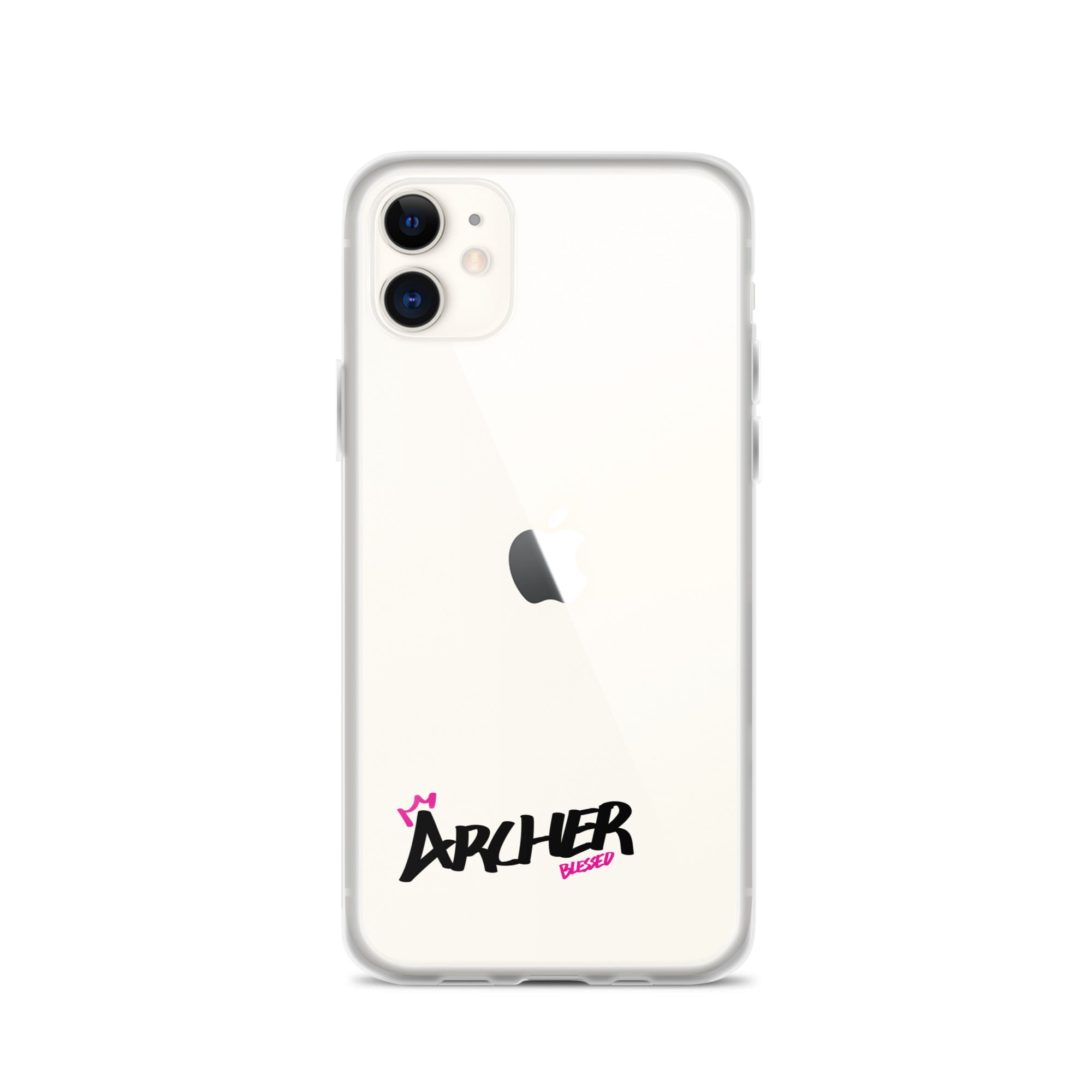 Clear iPhone Case - Archer Blessed