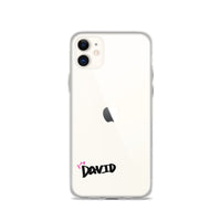 Clear iPhone Case - David