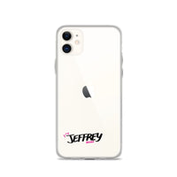 Clear iPhone Case - Jeffrey Blessed