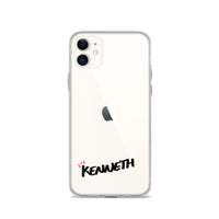 Clear iPhone Case - Kenneth