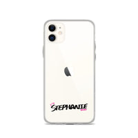 Clear iPhone Case - Stephanie Blessed