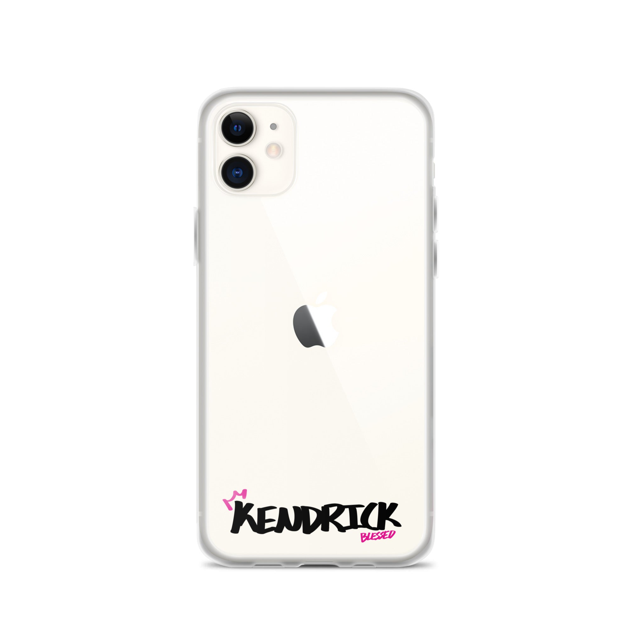 Clear iPhone Case - Kendrick Blessed