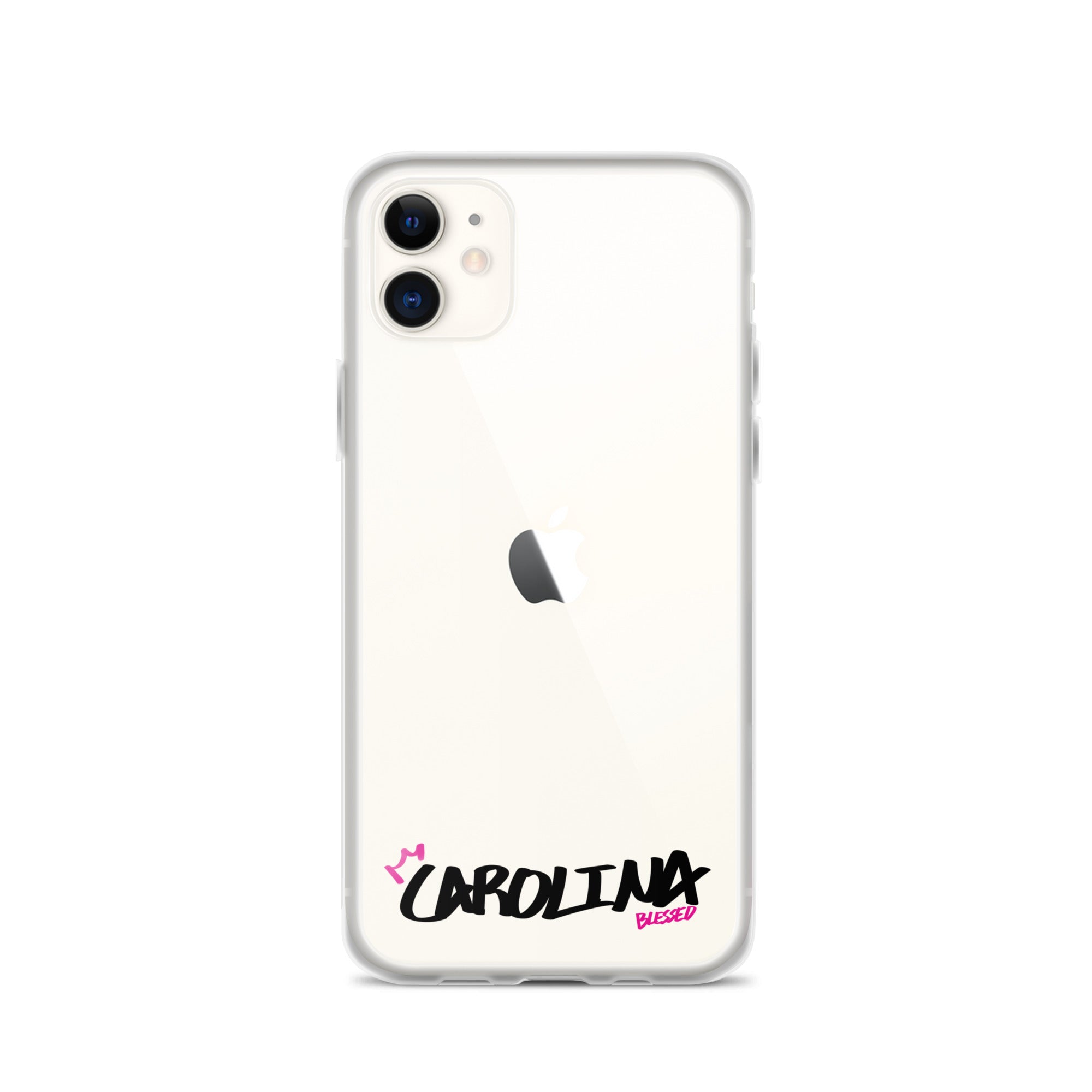 Clear iPhone Case - Carolina Blessed