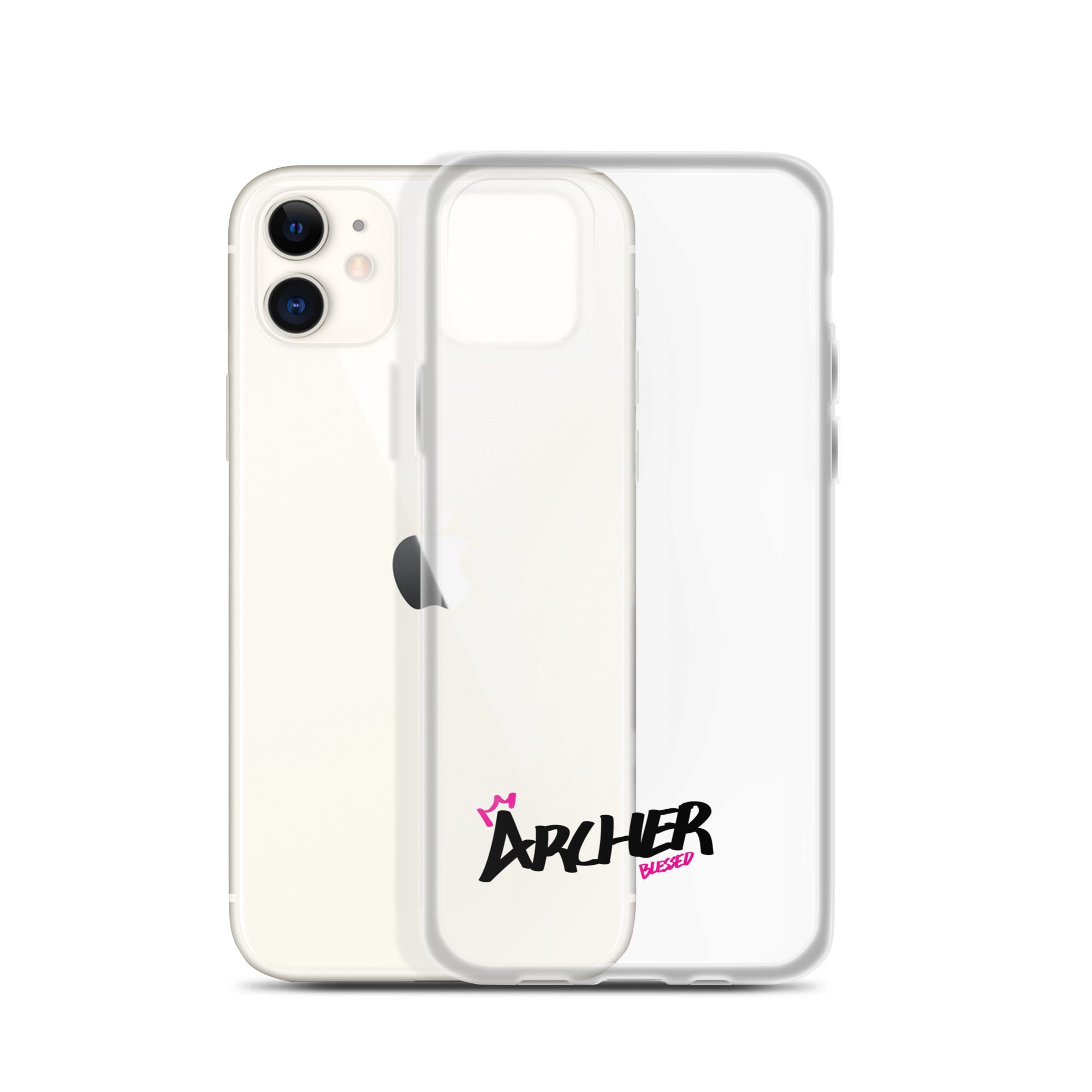 Clear iPhone Case - Archer Blessed