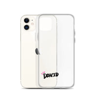 Clear iPhone Case - David