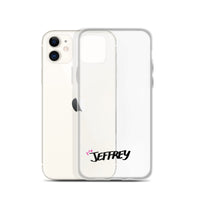 Clear iPhone Case - Jeffrey