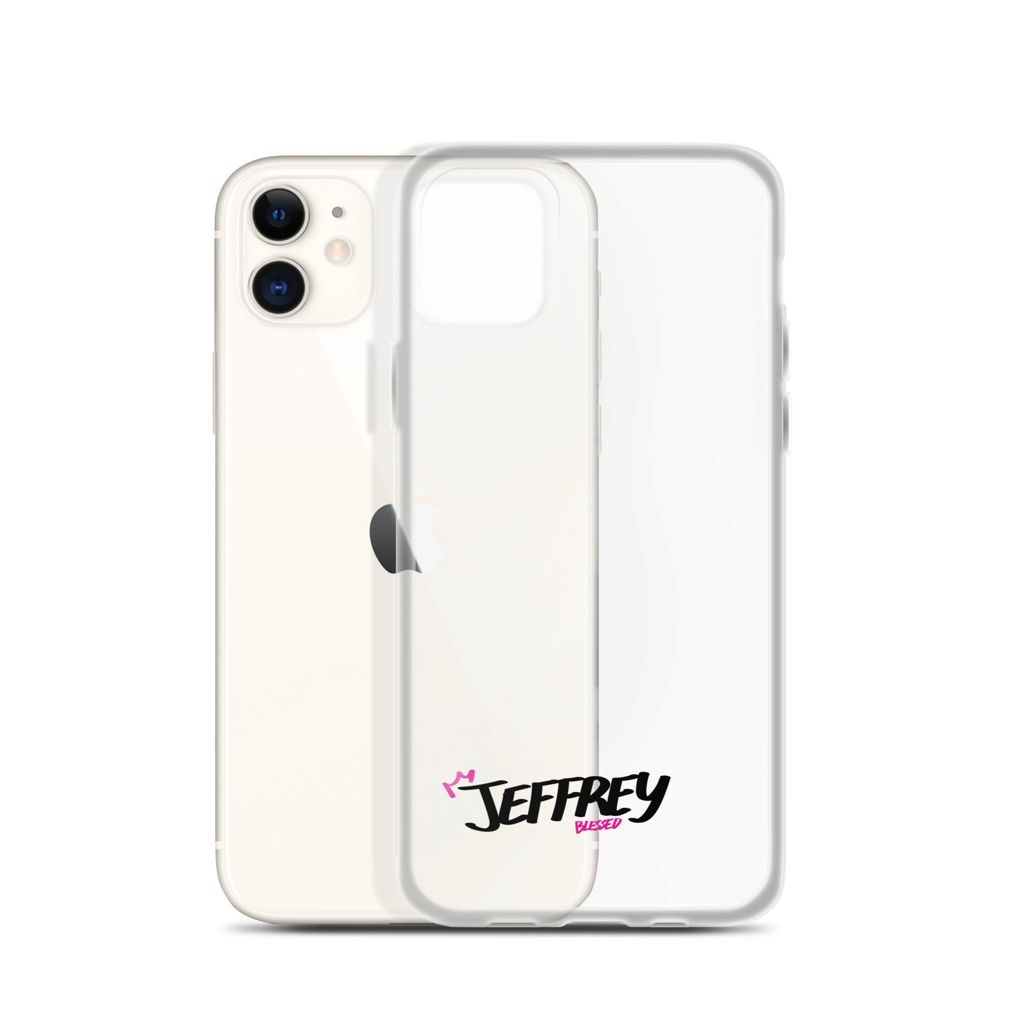 Clear iPhone Case - Jeffrey Blessed