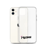 Clear iPhone Case - Megan