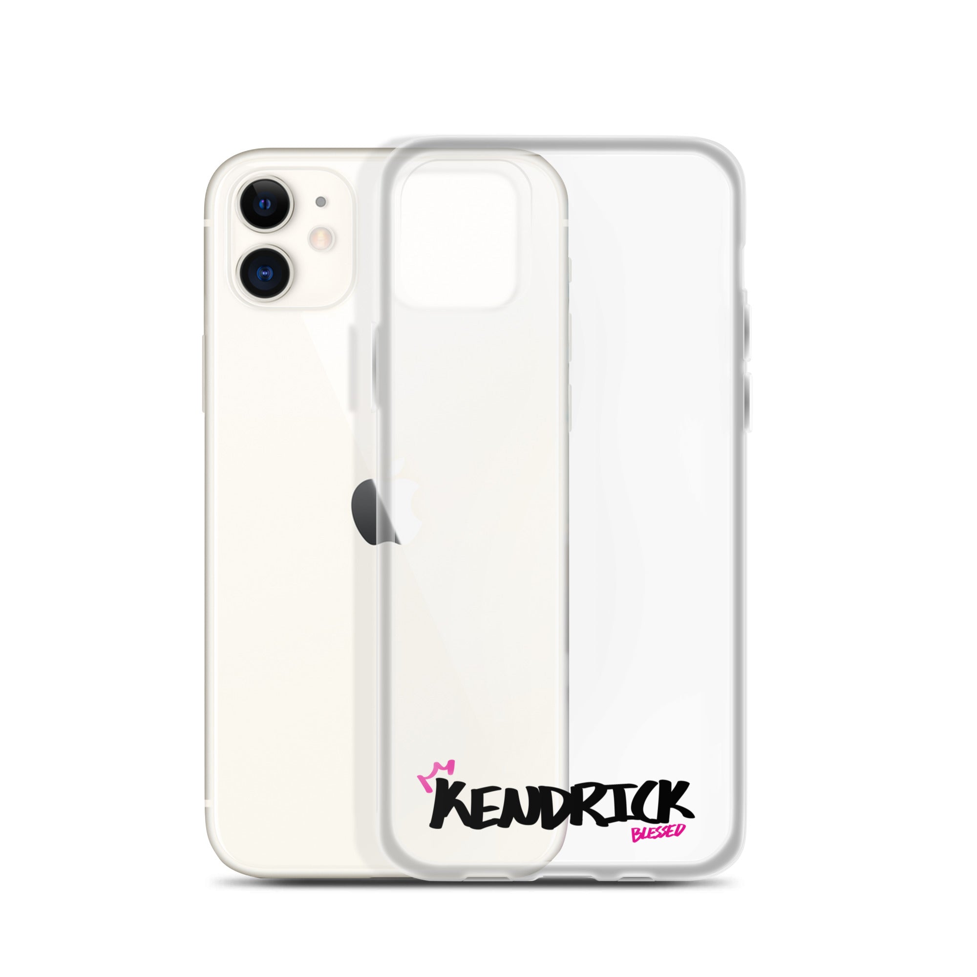 Clear iPhone Case - Kendrick Blessed