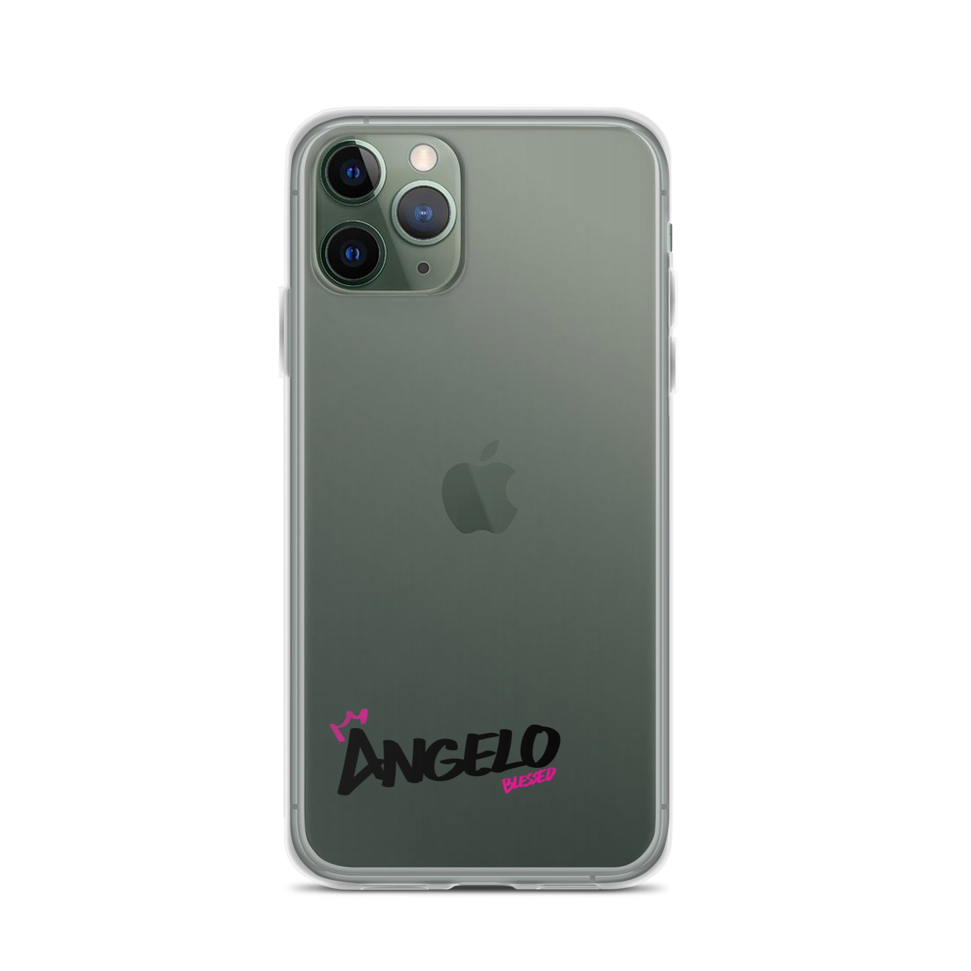 Clear iPhone Case - Angelo Blessed