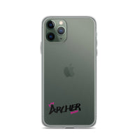 Clear iPhone Case - Archer Blessed