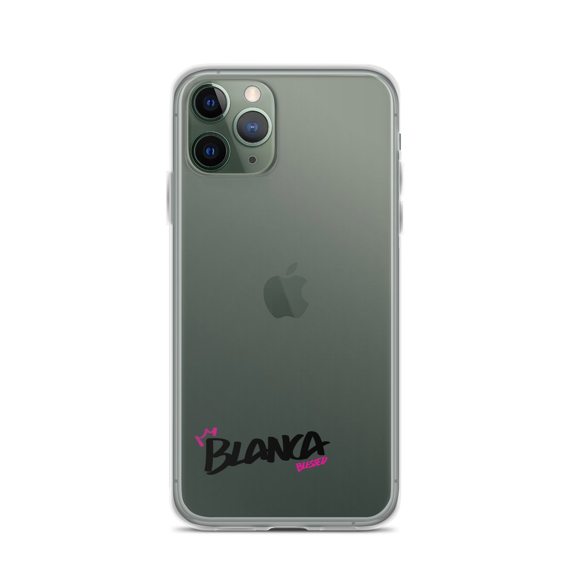 Clear iPhone Case - Blanca Blessed