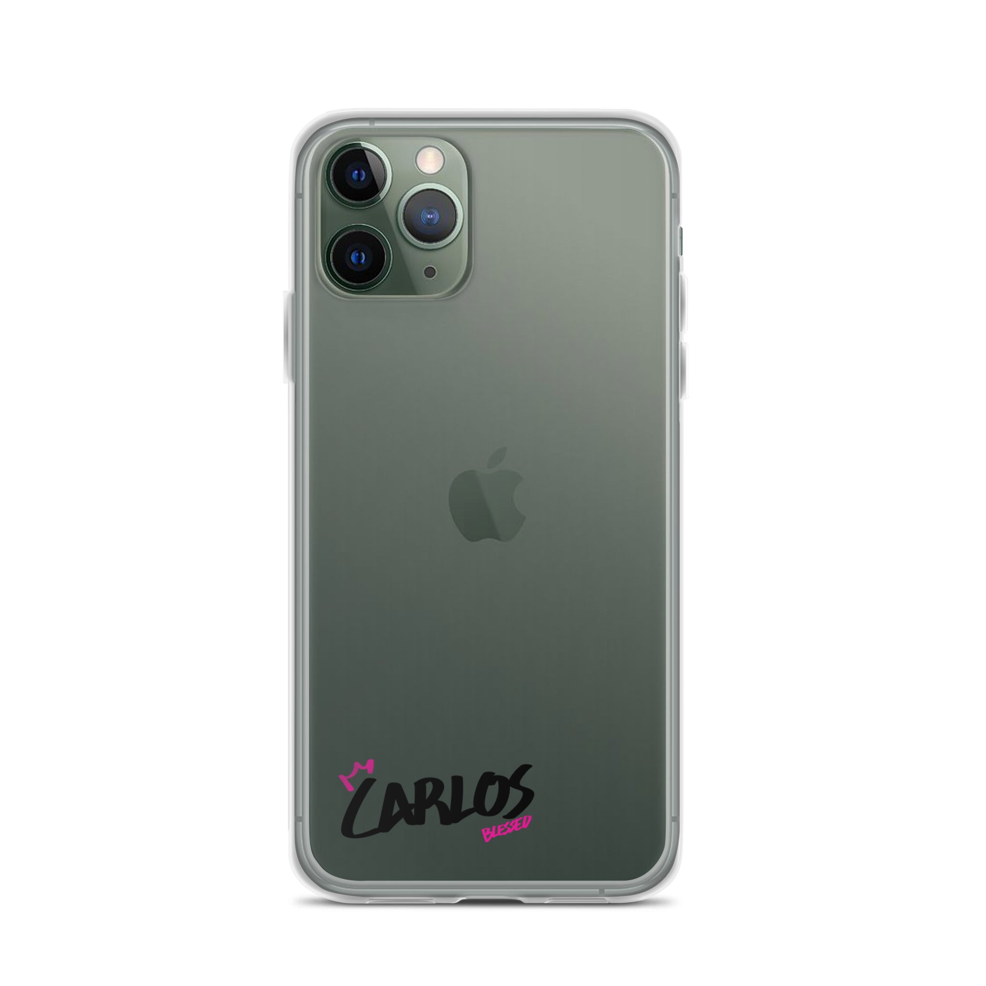 Clear iPhone Case - Carlos Blessed