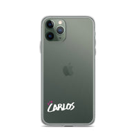 Clear iPhone Case - Carlos