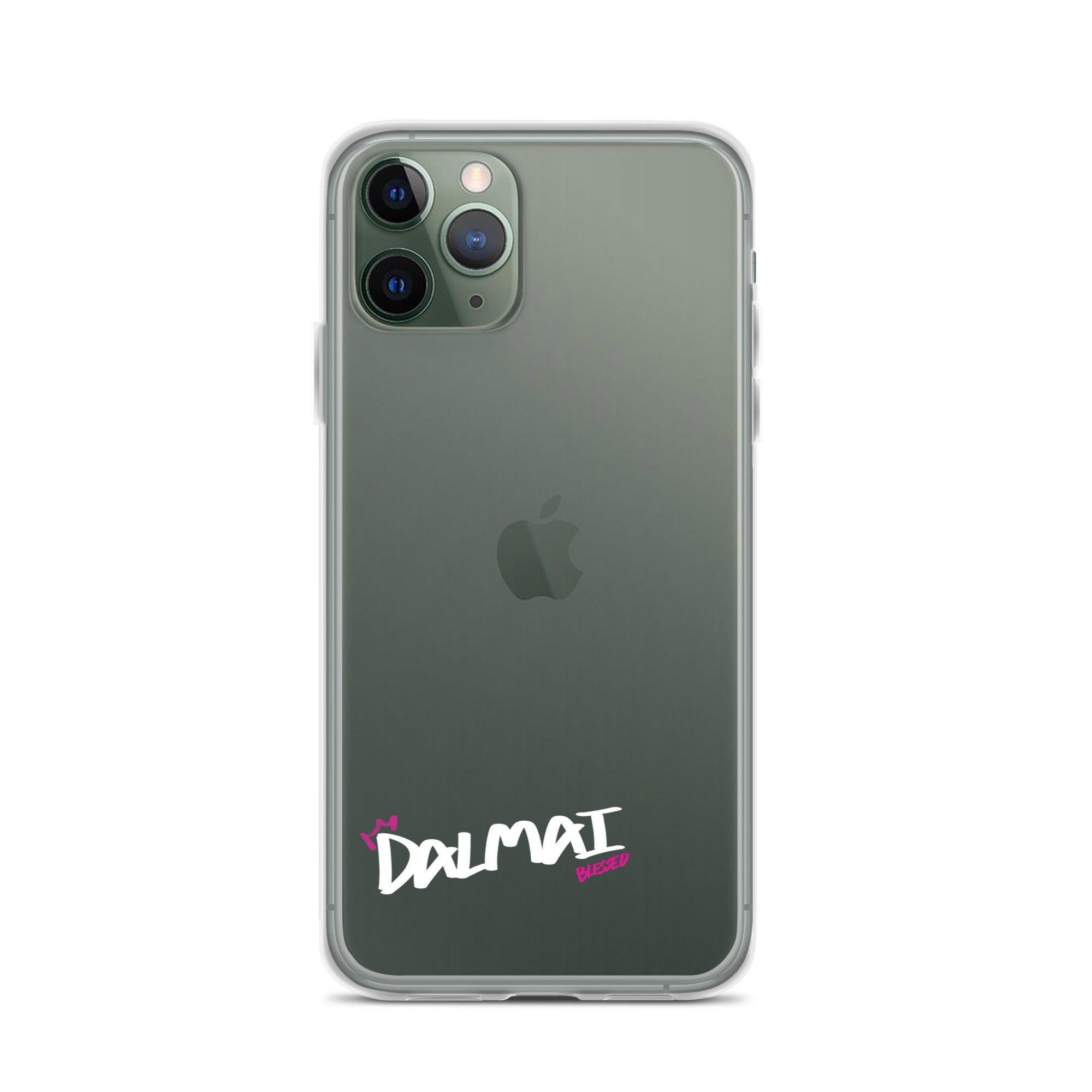 Clear iPhone Case - Dalmai Blessed