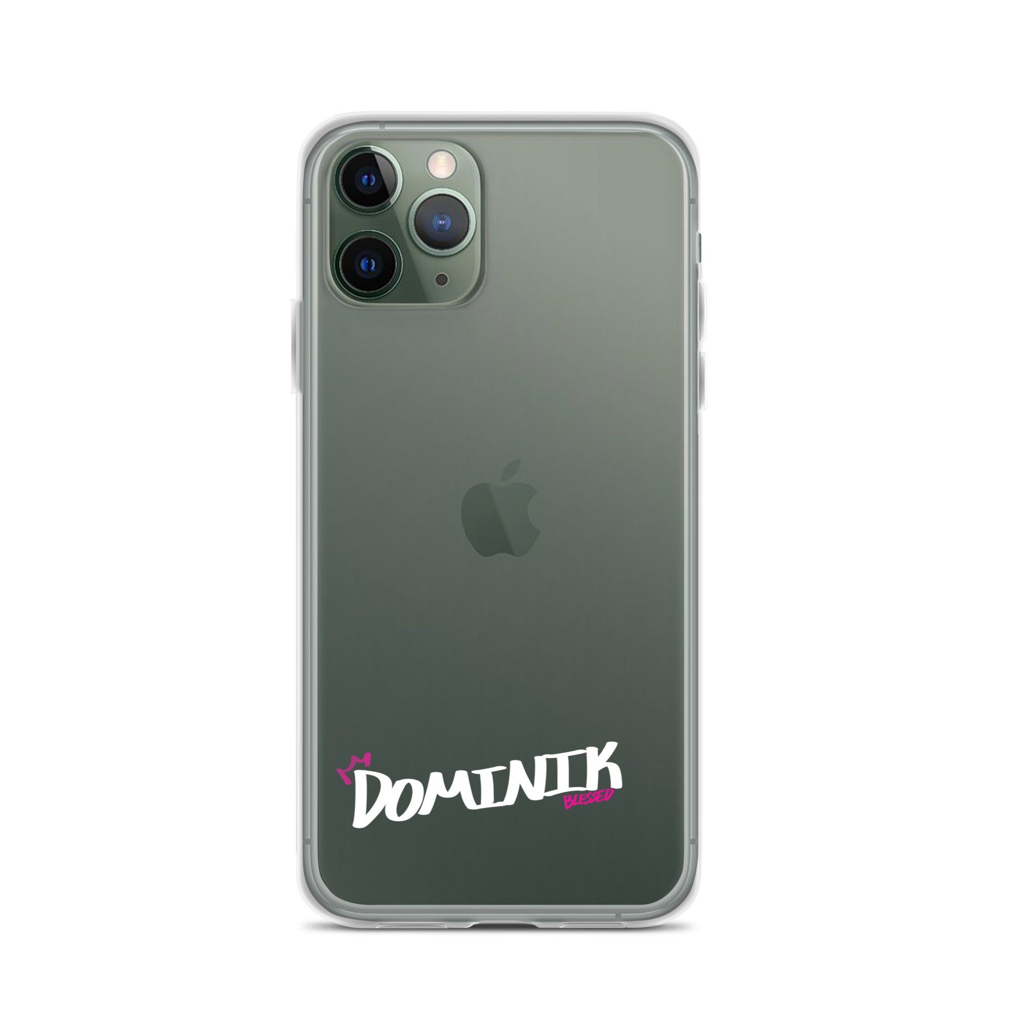 Clear iPhone Case - Domink Blessed