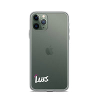 Clear iPhone Case - Luis