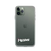 Clear iPhone Case - Megan