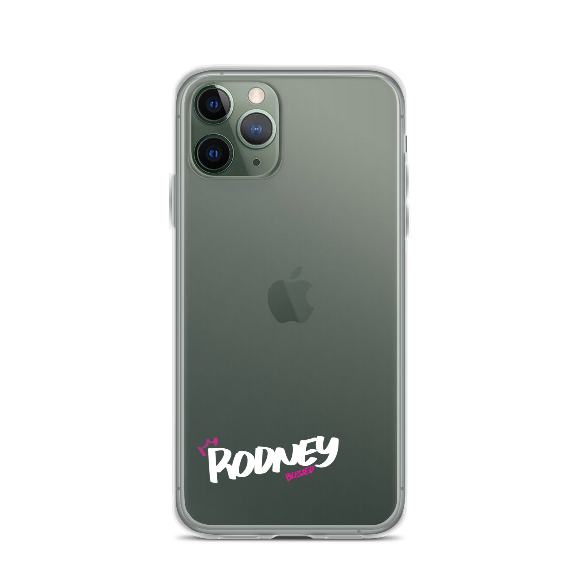 Clear iPhone Case - Rodney Blessed