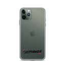 Clear iPhone Case - Stephanie Blessed