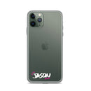 Clear iPhone Case - Jason Blessed