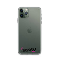 Clear iPhone Case - Jayden Blessed