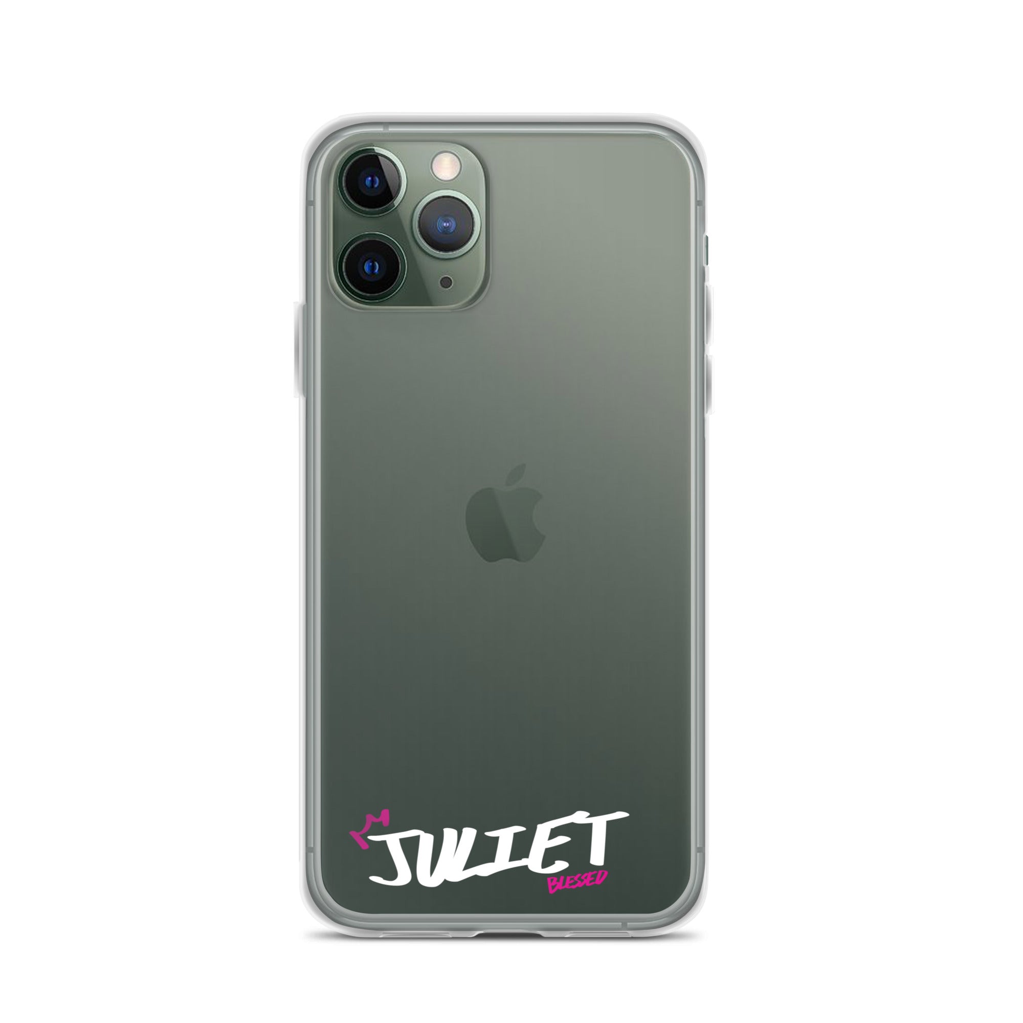 Clear iPhone Case - Juliet Blessed