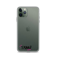 Clear iPhone Case - Tran Blessed