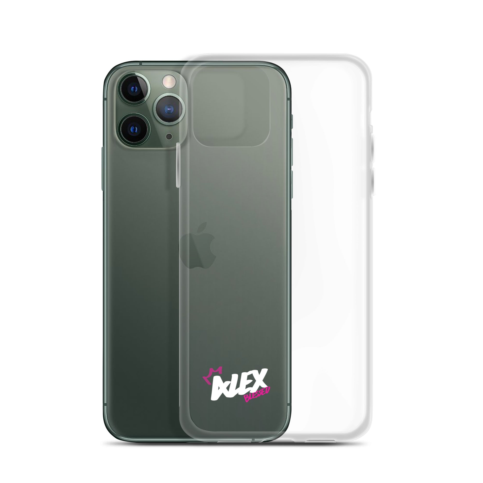 Clear iPhone Case - Alex Blessed