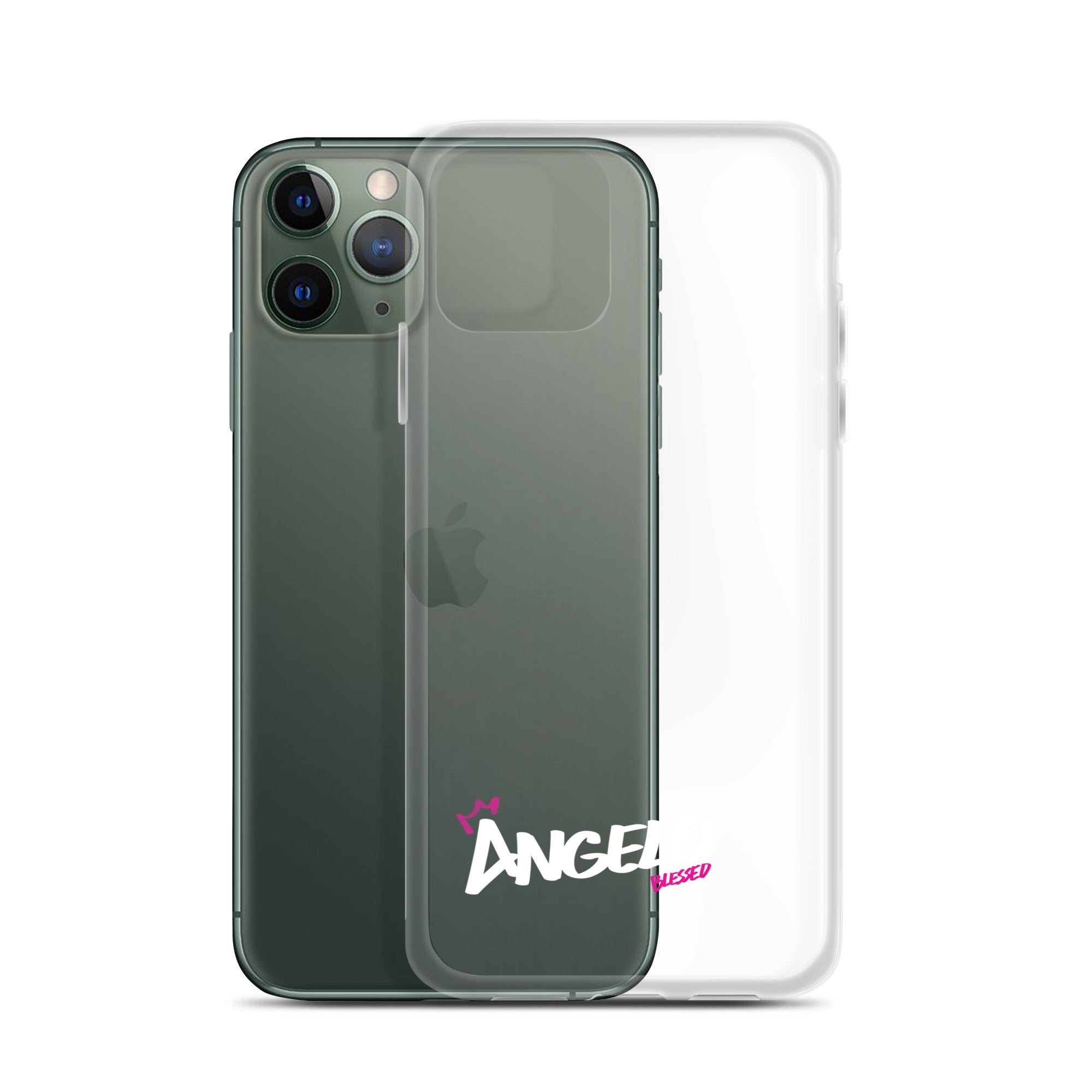 Clear iPhone Case - Angelo Blessed