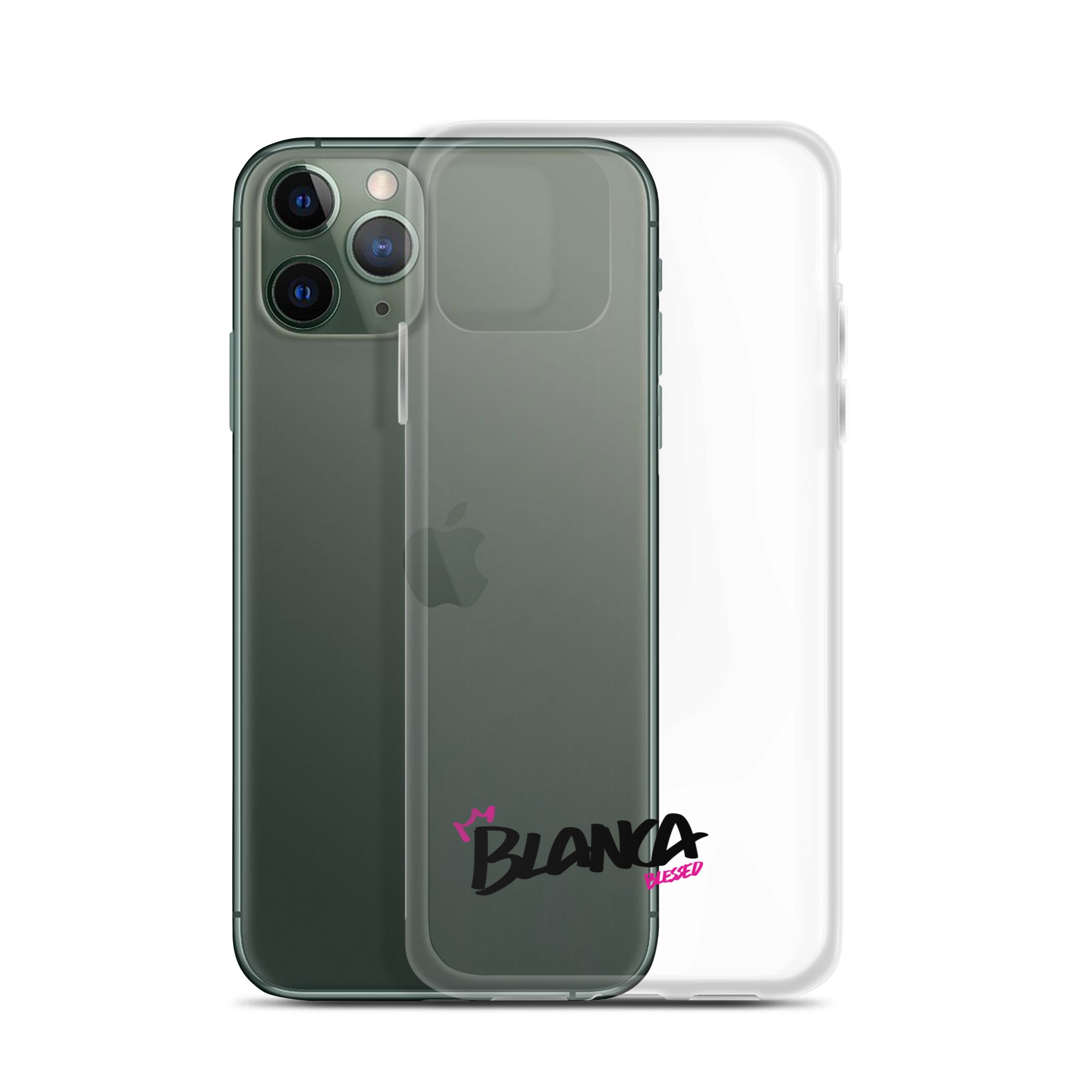 Clear iPhone Case - Blanca Blessed