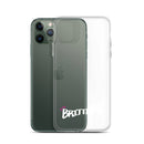 Clear iPhone Case - Brittney