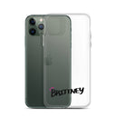 Clear iPhone Case - Brittney