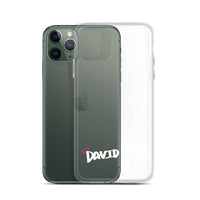 Clear iPhone Case - David