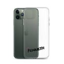 Clear iPhone Case - Kenneth