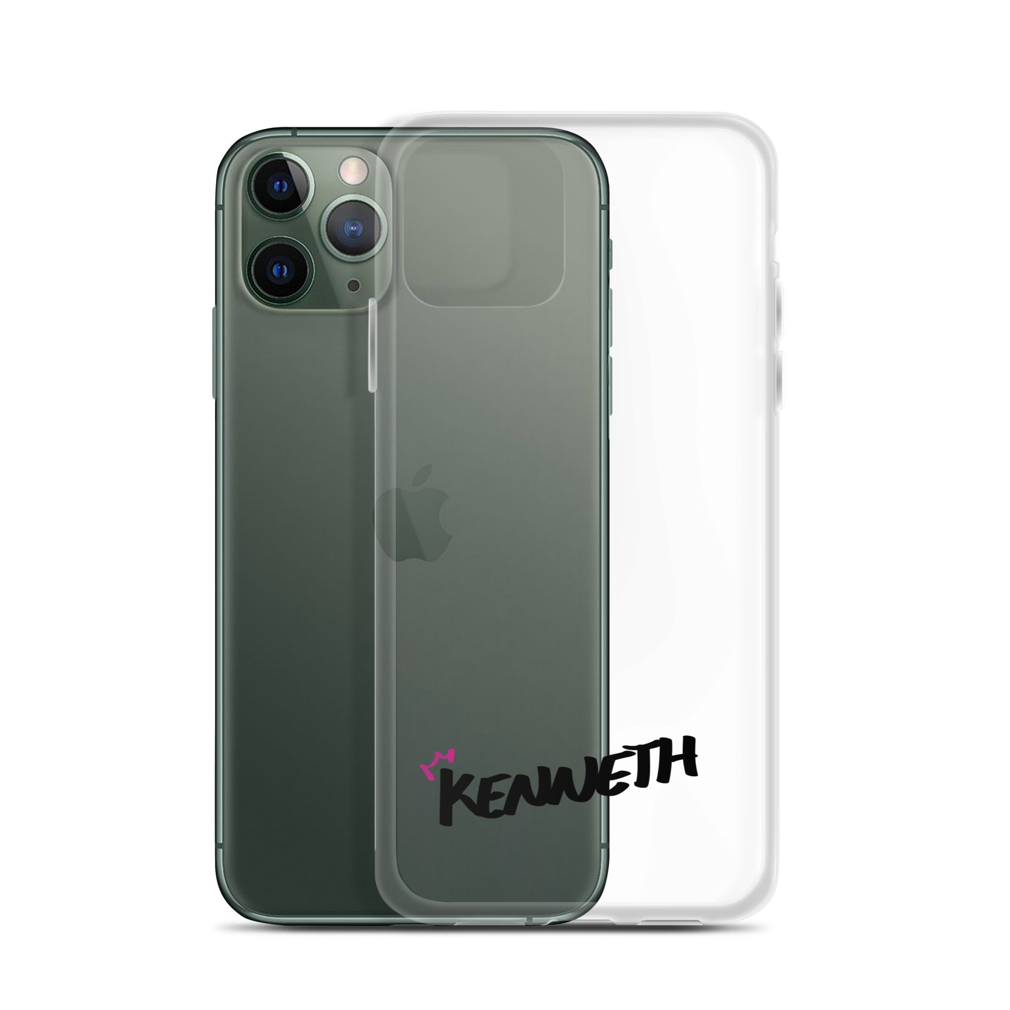 Clear iPhone Case - Kenneth