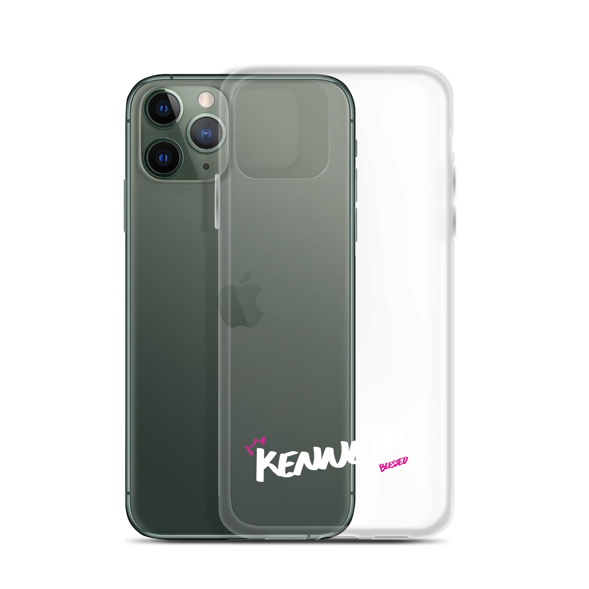 Clear iPhone Case - Kenneth Blessed