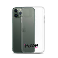 Clear iPhone Case - Megan Blessed