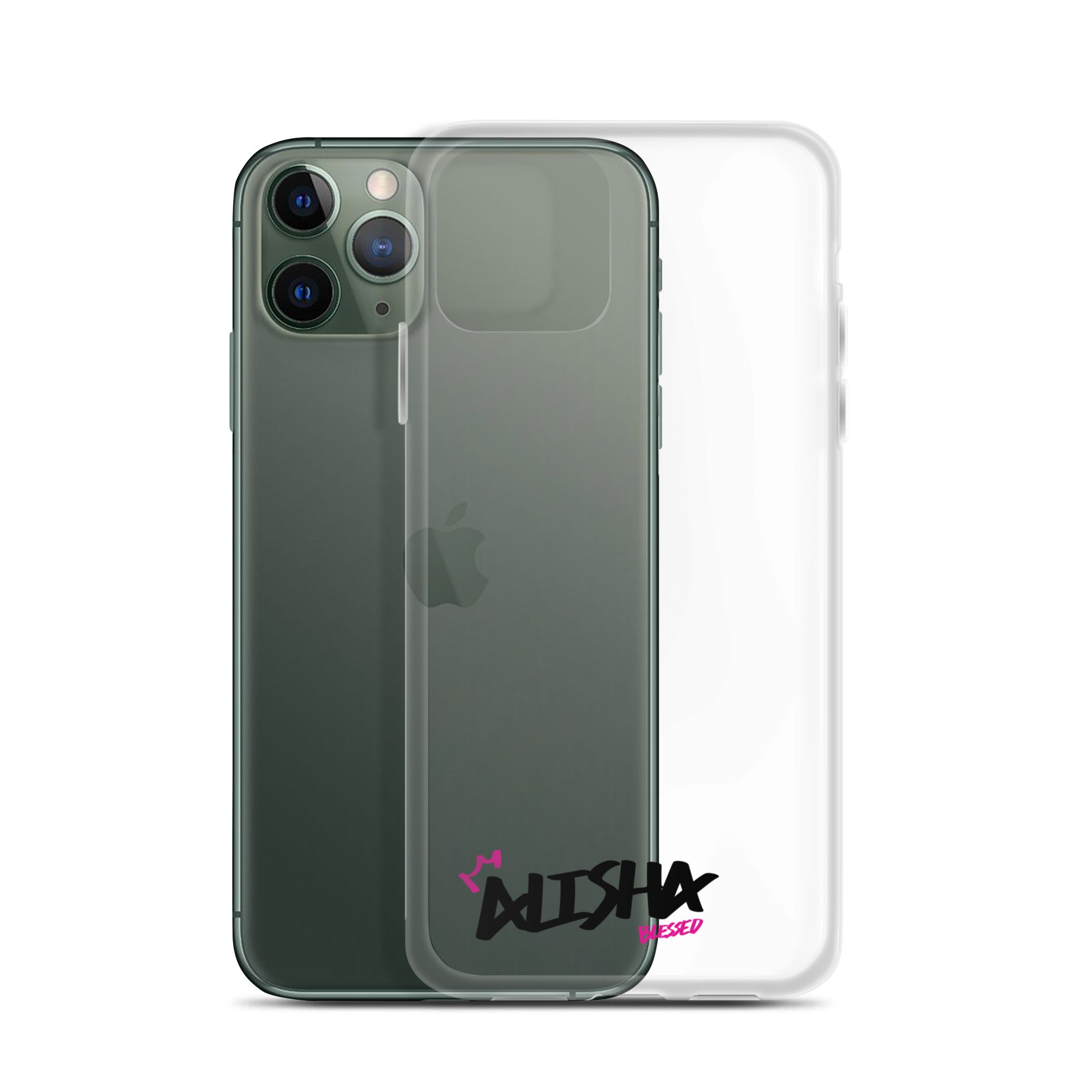 Clear iPhone Case - Alisha Blessed