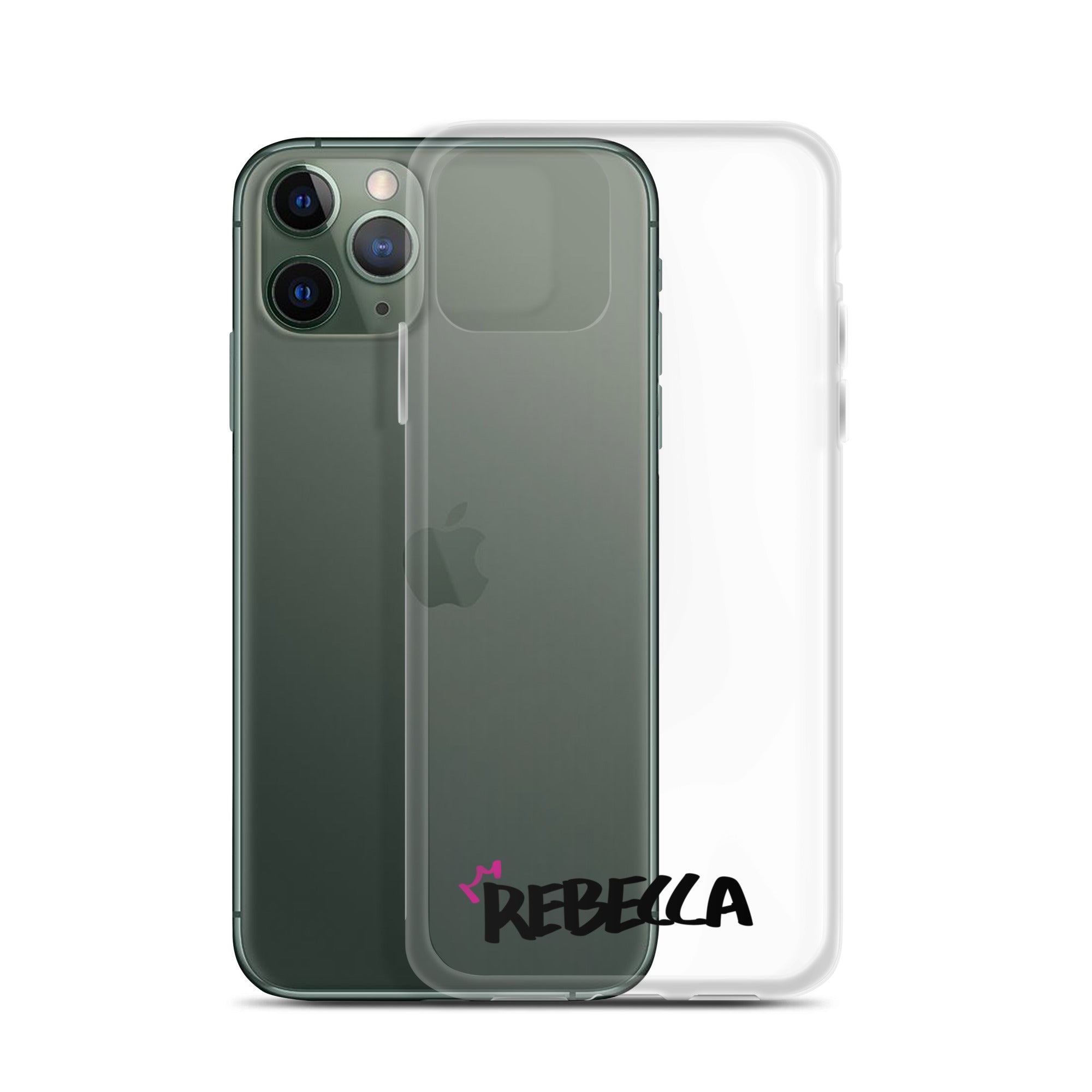 Clear iPhone Case - Rebecca