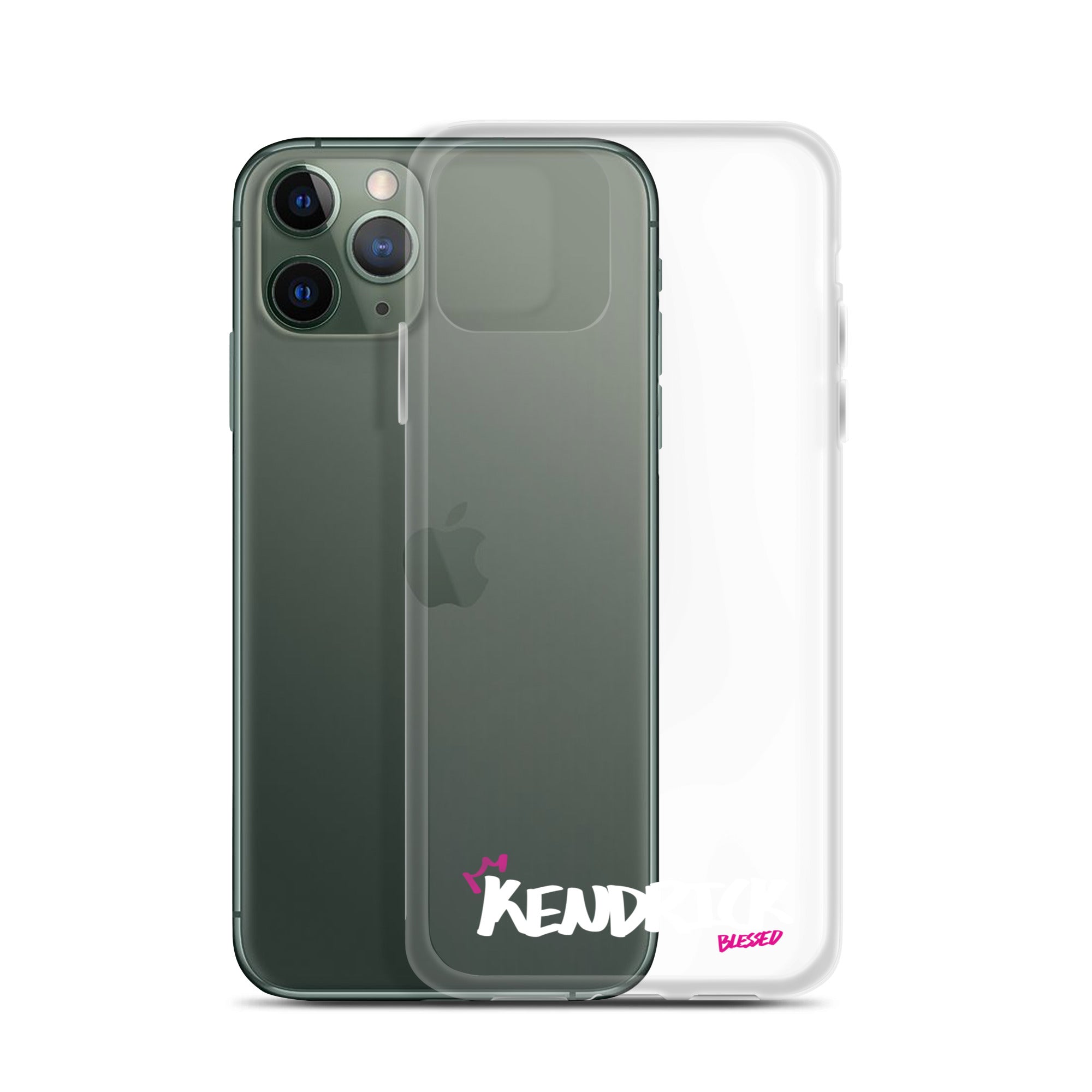 Clear iPhone Case - Kendrick Blessed