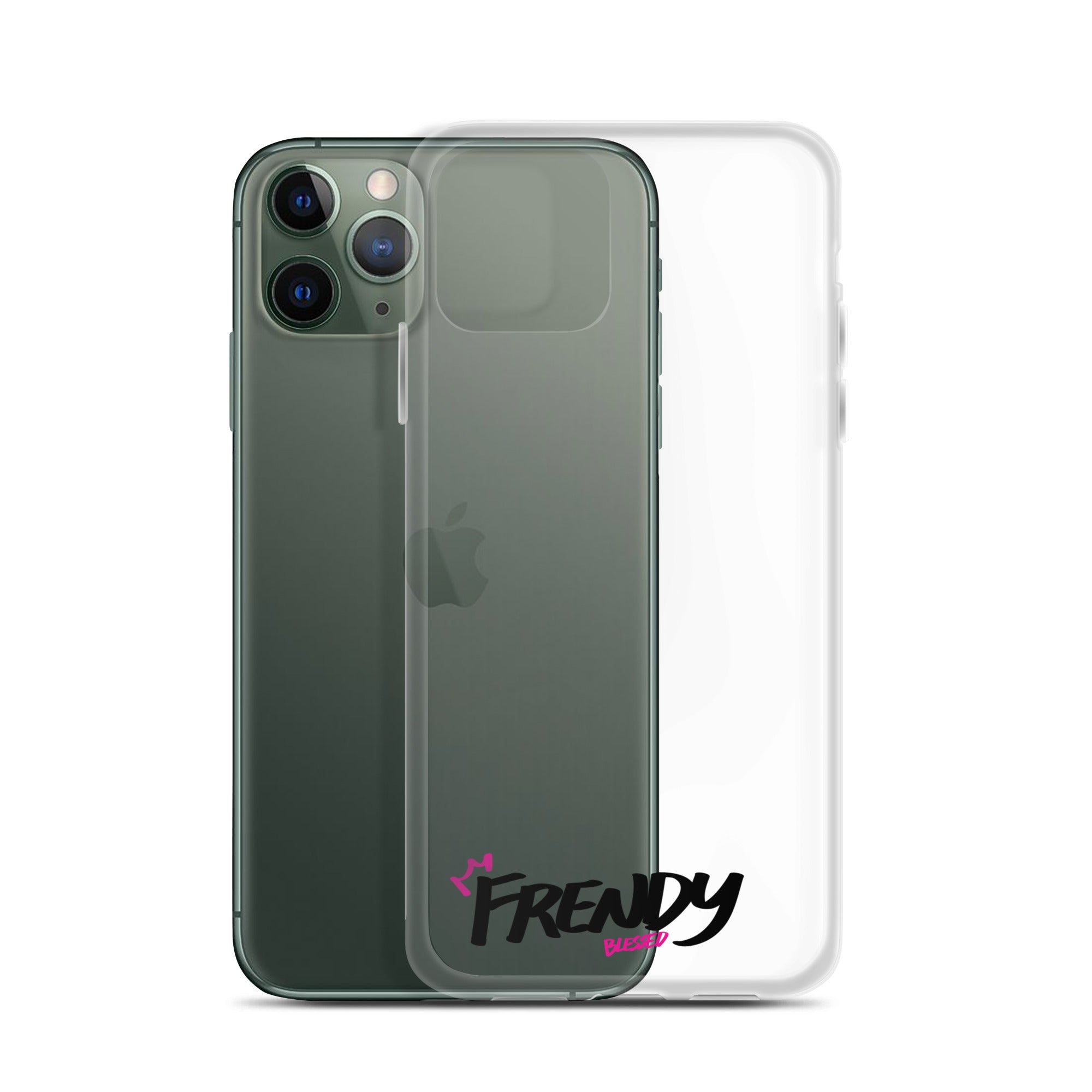 Clear iPhone Case - Frendy Blessed