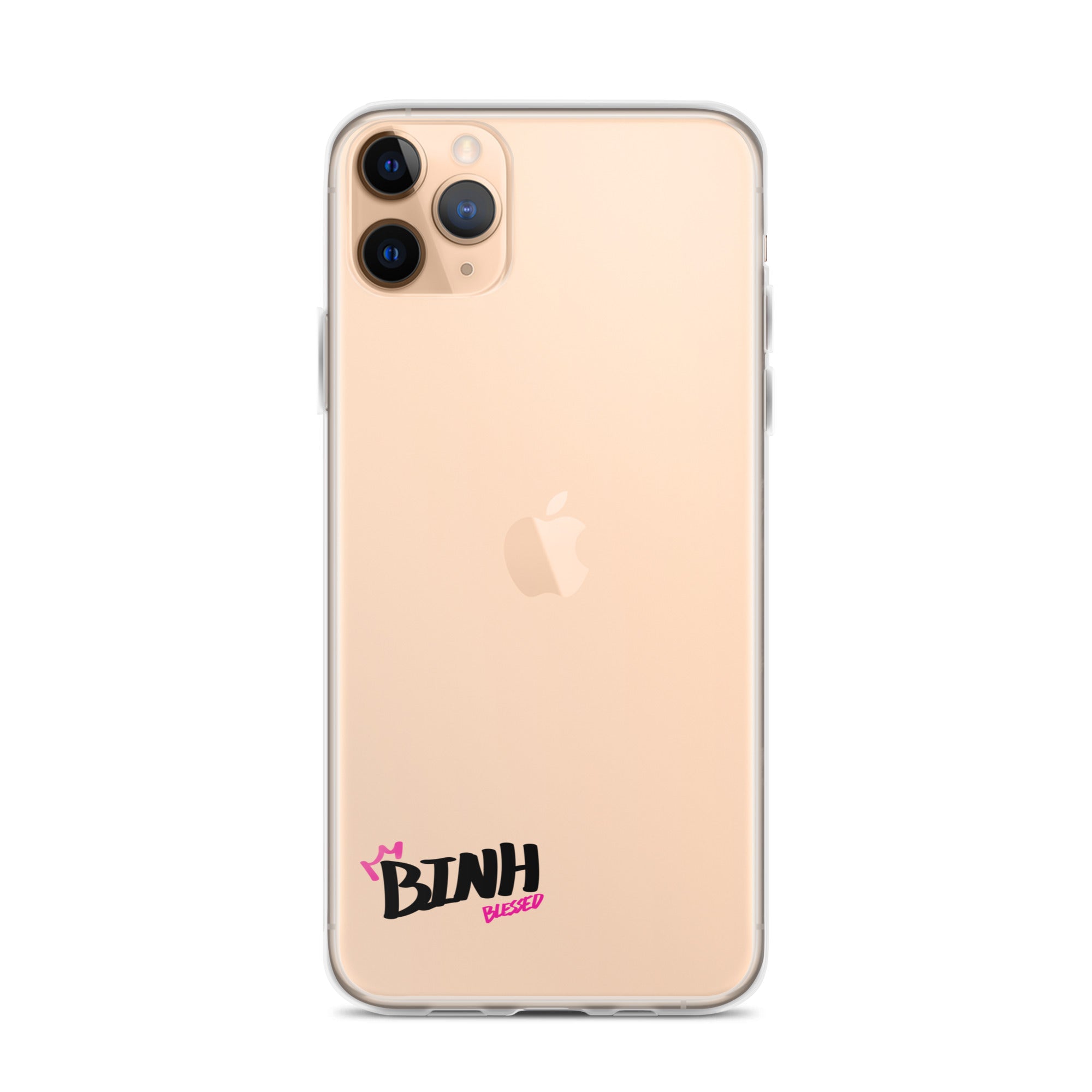 Clear iPhone Case - Binh Blessed