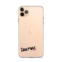 Clear iPhone Case - Dalmai Blessed