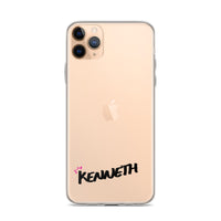 Clear iPhone Case - Kenneth