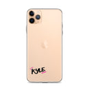 Clear iPhone Case - Kyle Blessed