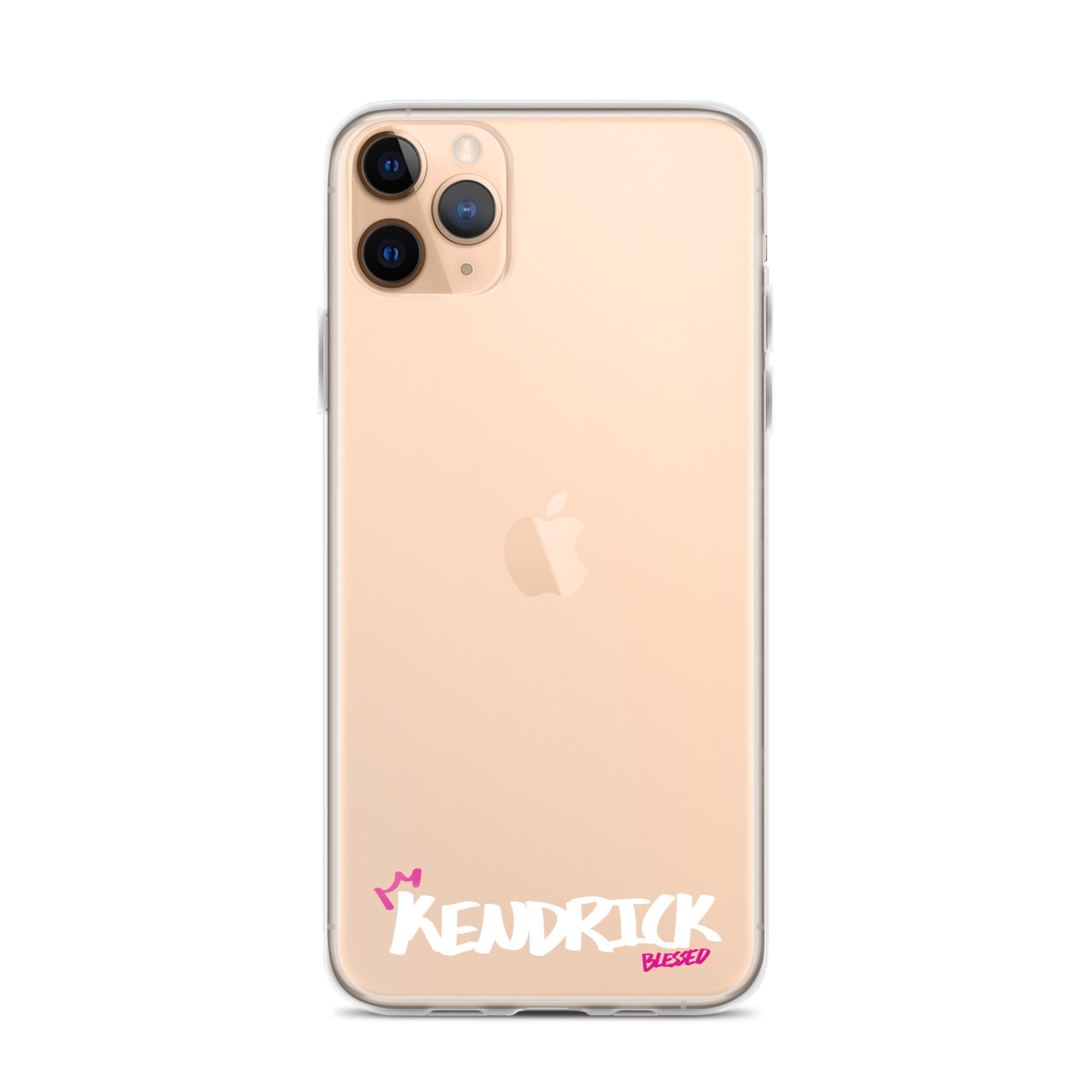 Clear iPhone Case - Kendrick Blessed